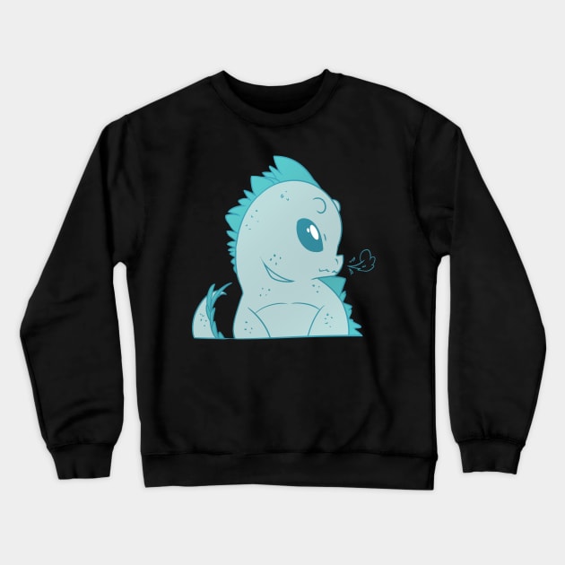Chibi Godzilla Crewneck Sweatshirt by kelsmister